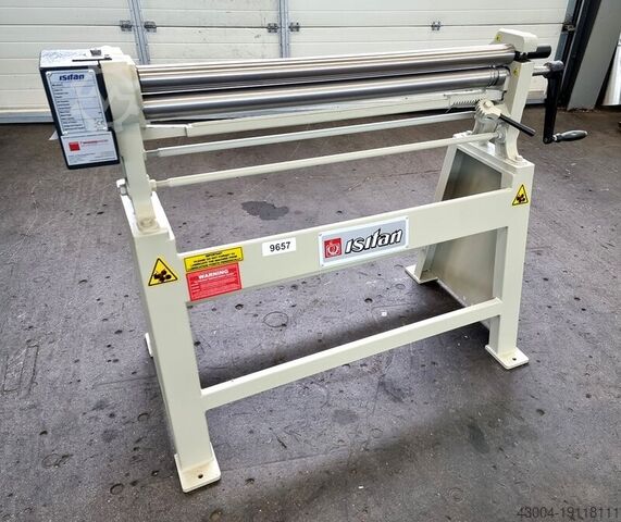 Blechrundbiegemaschine - 3 Walzen HESSE by ISITAN R 1050 x 56