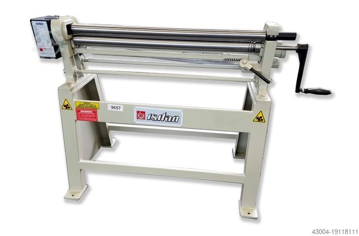 Blechrundbiegemaschine - 3 Walzen HESSE by ISITAN R 1050 x 56