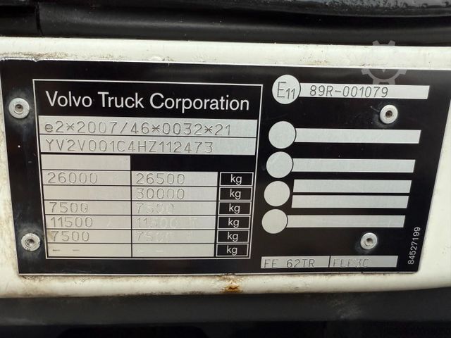 Refrigerated truck VOLVO FE320 6x2*4 TK T1200-R Spectrum 9,80 m. koffer