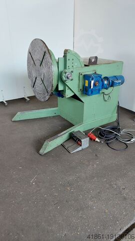 Motorized welding turntable and tilting table GIESEKING SD 01