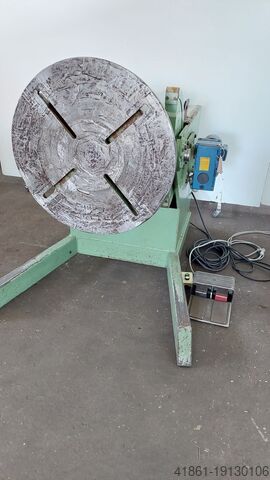 Motorized welding turntable and tilting table GIESEKING SD 01