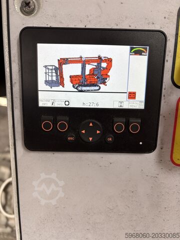 Raupenarbeitsbühne Basket Spider 13.80