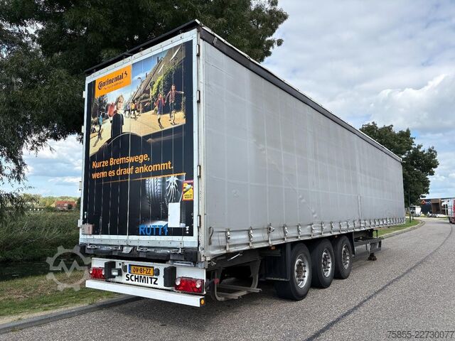 Schiebeplanen Schmitz SCS 24/L-13.62 E B Tautliner / Schmitz Axles / ...