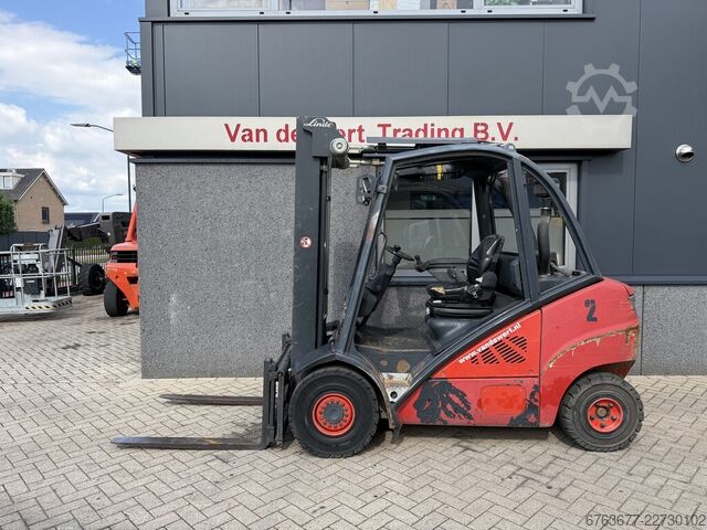 Linde H30D-01 Triplex 530 / Seitenschieber / 4. Steuerkreis / Baujahr 2010 / 12.900 Betriebsstunden  LINDE H30D-01 triplo530 / sideshift / 4e functie / 2010 / 12.900uur / DIESEL