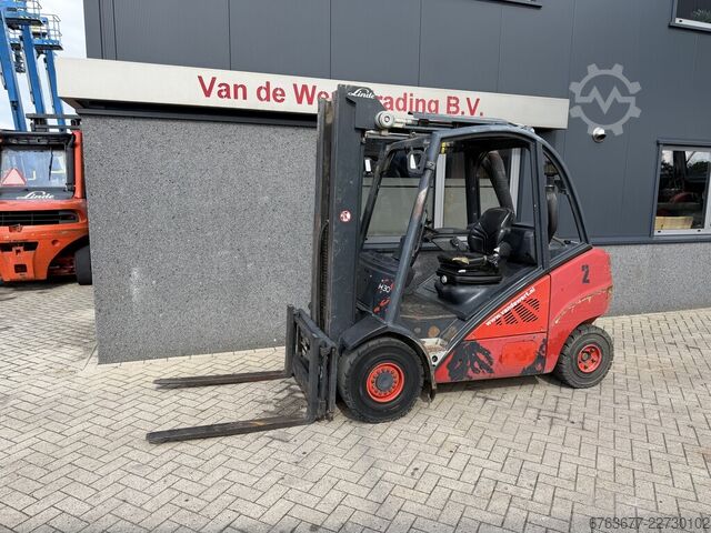 Linde H30D-01 Triplex 530 / Seitenschieber / 4. Steuerkreis / Baujahr 2010 / 12.900 Betriebsstunden  LINDE H30D-01 triplo530 / sideshift / 4e functie / 2010 / 12.900uur / DIESEL