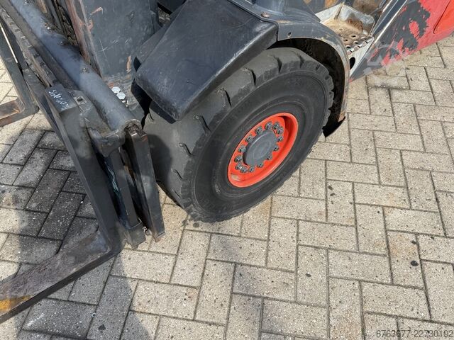 Linde H30D-01 Triplex 530 / Seitenschieber / 4. Steuerkreis / Baujahr 2010 / 12.900 Betriebsstunden  LINDE H30D-01 triplo530 / sideshift / 4e functie / 2010 / 12.900uur / DIESEL