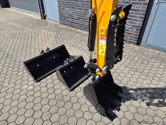 Minibagger Miva VA15, Year 2026 Nieuw, 3 x Bak!