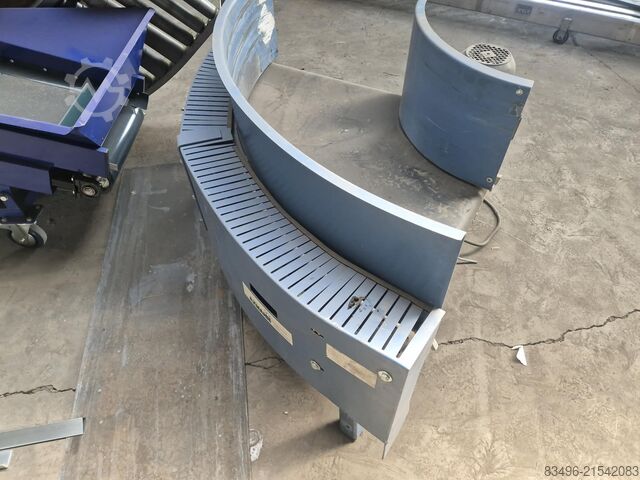 Forderband Conveyors Rollenbahn kurve  Forderband  Conveyor AXMANN kurve 180