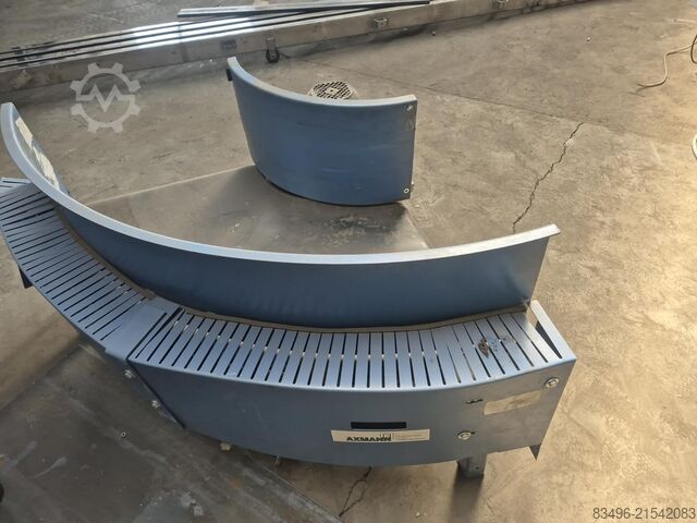Forderband Conveyors Rollenbahn kurve  Forderband  Conveyor AXMANN kurve 180