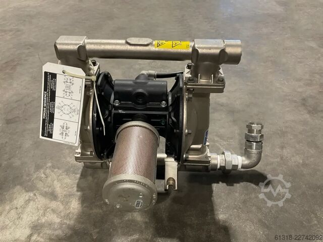 Air-Operated Double Diaphragm-AODD pump Verderflex VA25 SS SS TF TF