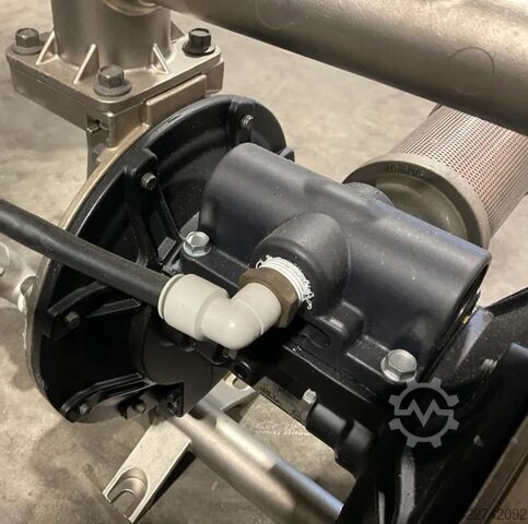 Druckluftbetriebene Doppelmembranpumpe (AODD-Pumpe) Verderflex VA25S-A01AS2SSSSPTPT