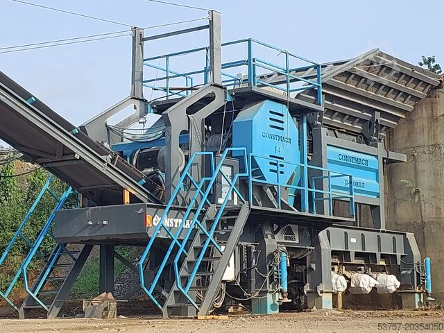 Mobile Brechanlage / Backenbrecher Constmach Mobile Crushing Plant 250-300 TPH Mobile Jaw Crushing Plant