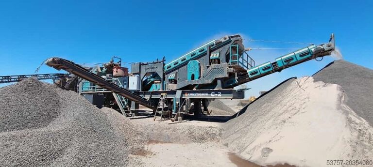 Mobile crushing plant / jaw crusher Constmach Mobile Crushing Plant Mobil Jaw Crushing Plant 60-80 TPH