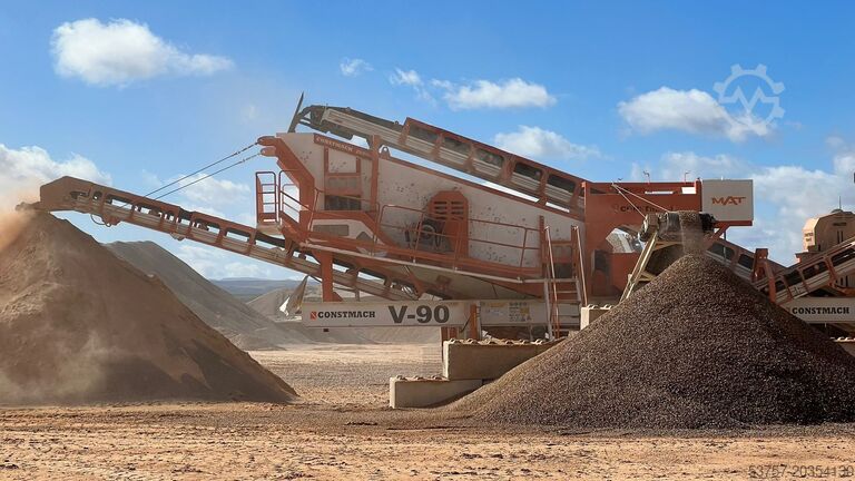 Mobile crushing plant Constmach Mobile Crushing Plant Mobile vertical impact crushing plant