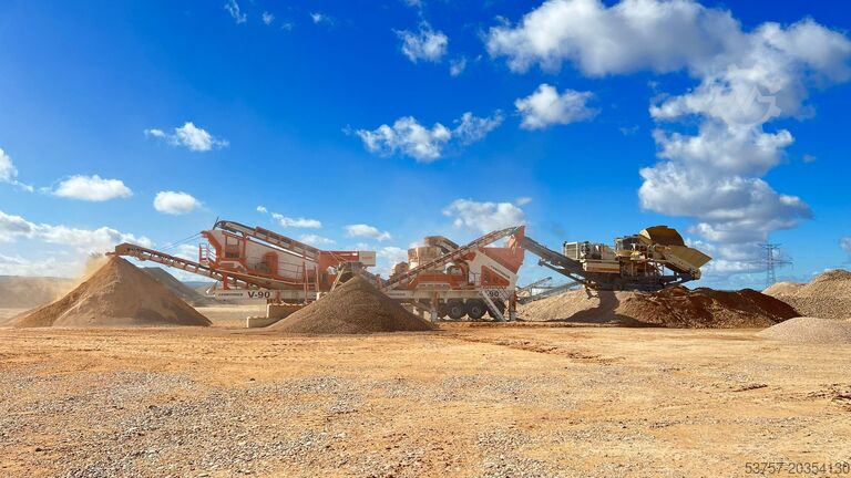 Mobile crushing plant Constmach Mobile Crushing Plant Mobile vertical impact crushing plant