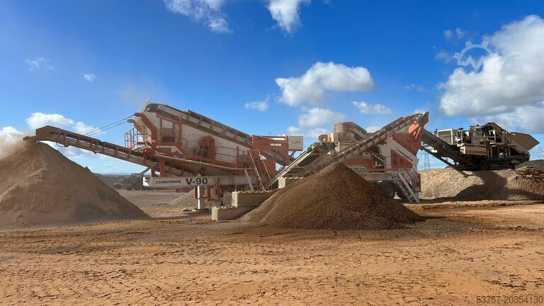 Mobile crushing plant Constmach Mobile Crushing Plant Mobile vertical impact crushing plant