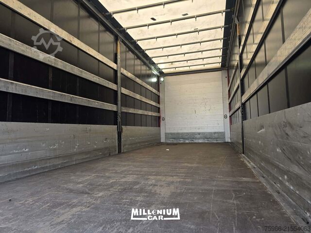 Flatbed truck with tarp Iveco SWAY 510 CENTINATO 7,40 AUT RETARDER