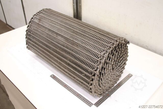 Conveyor belt link belt stainless steel unbekannt 600 x 6700 mm
