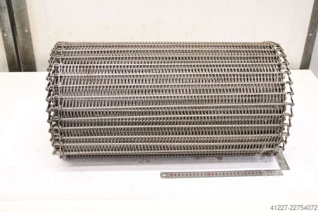 Conveyor belt link belt stainless steel unbekannt 600 x 6700 mm