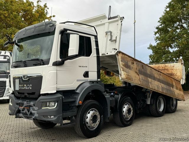 Kipper LKW MAN TGS 35.470 8x4 BB Euro6 Meiller Kipper Bordmatik