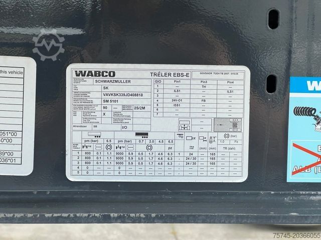 Kipper Auflieger SCHWARZMÜLLER KIPPMULDE * ALCOA * LIFT *