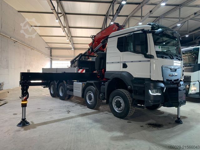 LKW mit Pritsche (offen) MAN TGS 41.520 8x8, F705R.2.7 L436 V20 TECHNO