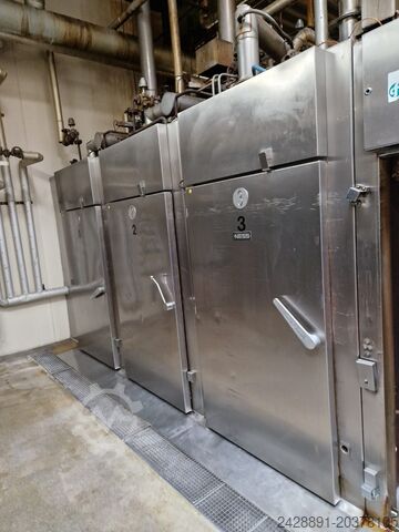 Smoking chambers with shower NESS