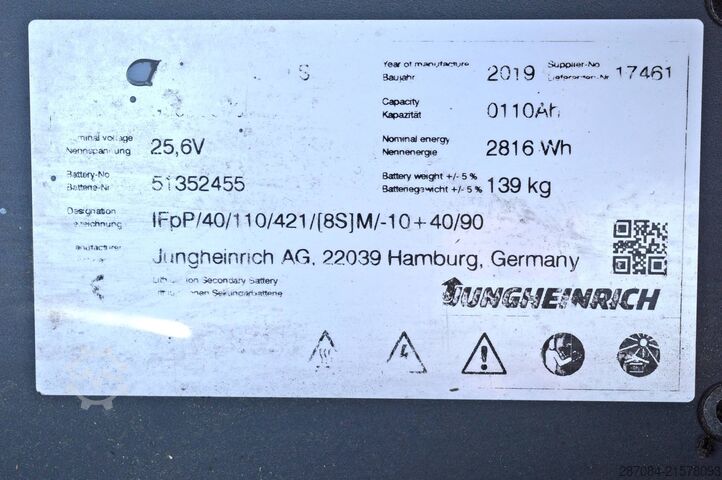 Hochhubwagen Jungheinrich EJC 110