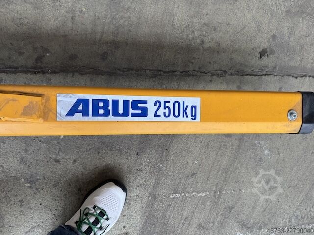 Wandschwenkkran, Abus, 250kg, 5m Abus GM 2 250.8.1