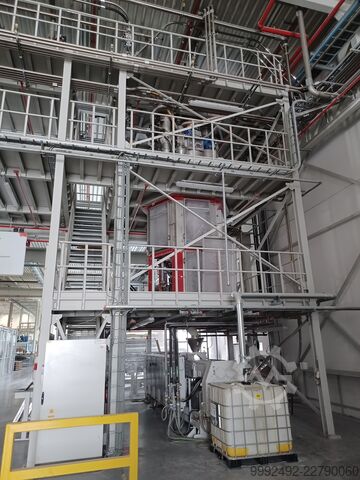 Extruder for PVC Boards with full line Weber DS .13.27