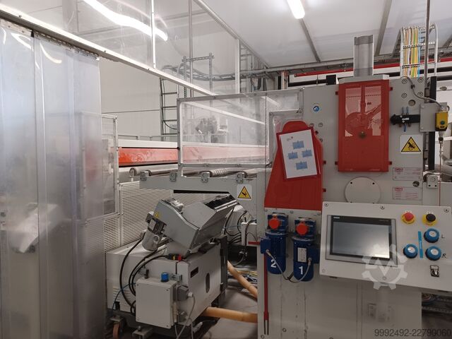 Extruder for PVC Boards with full line Weber DS .13.27