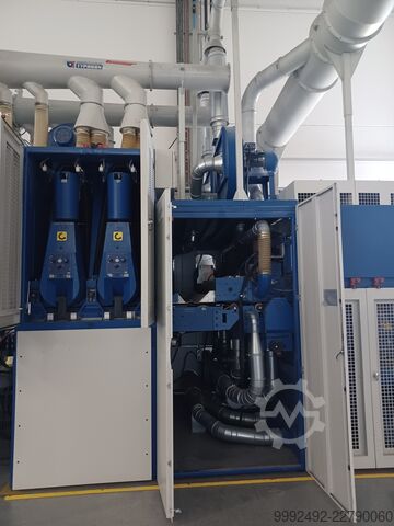 Extruder for PVC Boards with full line Weber DS .13.27