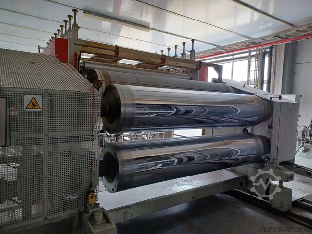 Extruder for PVC Boards with full line Weber DS .13.27