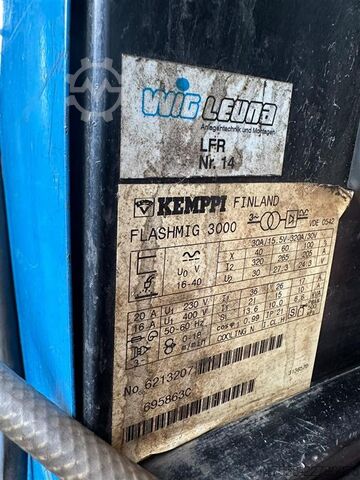 Welding Unit KEMPPI Flashmig 3000