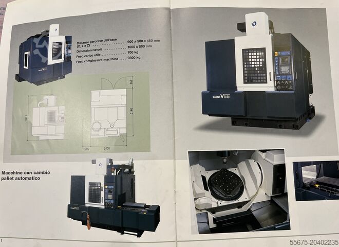 Hochgeschwindigkeits-Vertikalbearbeitungszentrum Makino V55