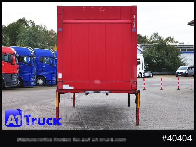 Wechselbrücke mit Kofferaufbau KRONE BDF 7,82 Wechselbrücke, 2680mm Innenhöhe.