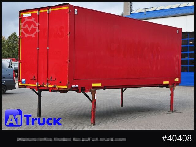 Wechselbrücke mit Kofferaufbau KRONE BDF 7,82 Wechselbrücke, 2680mm Innenhöhe.