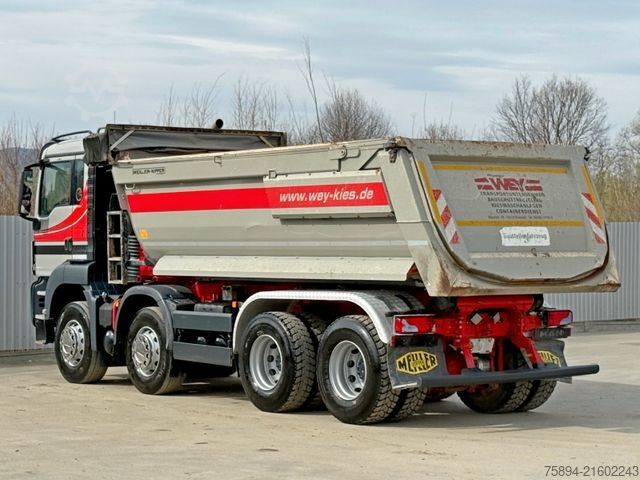 Tipper truck MAN TGS 35.460 * Kipper * 8x4 * TOPZUSTAND