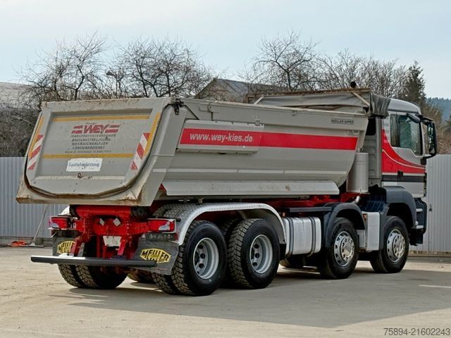 Tipper truck MAN TGS 35.460 * Kipper * 8x4 * TOPZUSTAND