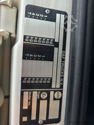 Volumen SZM DAF XF 480 SSC, Traxon, Standklima, Klima-Automat