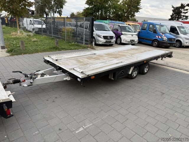 Autotransporter Anhänger  Kegger KG 30.48S 4,8m Kippanhänger Auffahrrampe