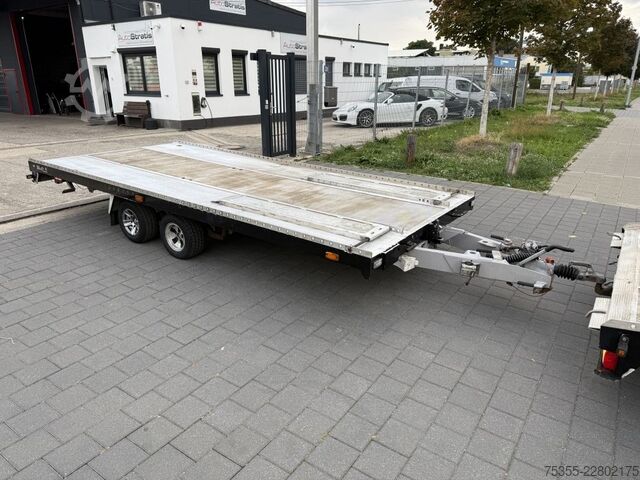 Autotransporter Anhänger  Kegger KG 30.48S 4,8m Kippanhänger Auffahrrampe