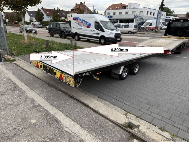 Autotransporter Anhänger  Kegger KG 30.48S 4,8m Kippanhänger Auffahrrampe
