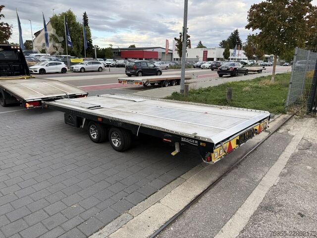 Autotransporter Anhänger  Kegger KG 30.48S 4,8m Kippanhänger Auffahrrampe