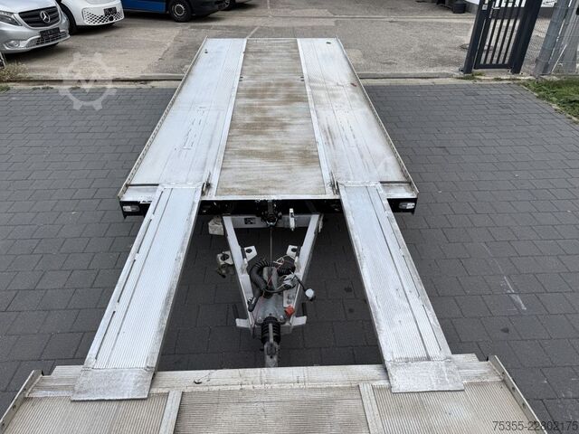 Autotransporter Anhänger  Kegger KG 30.48S 4,8m Kippanhänger Auffahrrampe