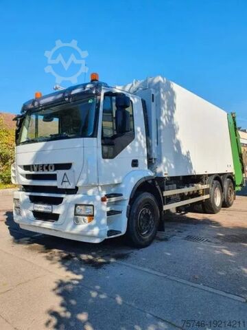 Refuse collection vehicle Iveco 260S 42 WAAGE 5 m³ Zöller Medium XXL 24 Umleerer