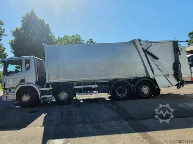 Refuse collection vehicle Scania P410 LB 8x2*6 MNA VARIOPRESS ZÖLLER DELTA 2301