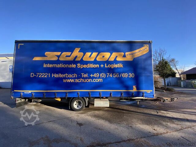 Sliding tarpaulins Diversen Tautliner Ultralight 1-Achser 59m³ Tang Tautlin...