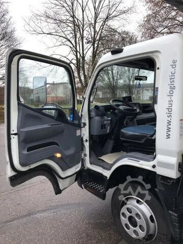 Refrigerated box wagon Mitsubishi FUSO 7C18, Lamberet Tiefkühlkoffer, LBW,  Motor...