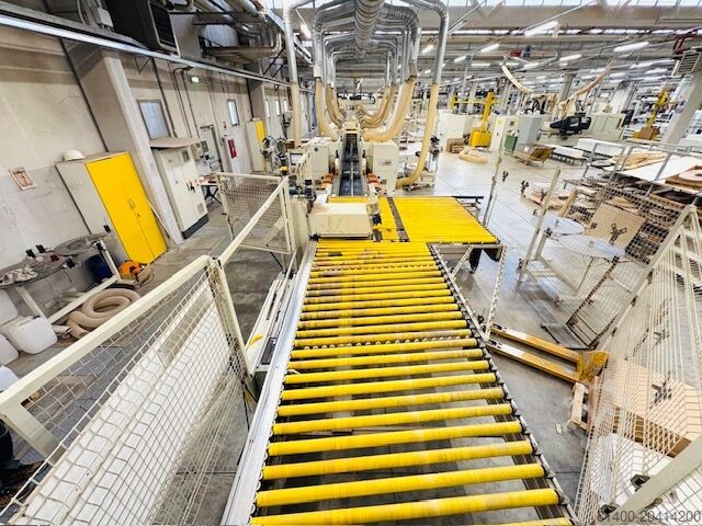 Doppelseitige Kantenanleimmaschine STEFANI squadrabordatrice